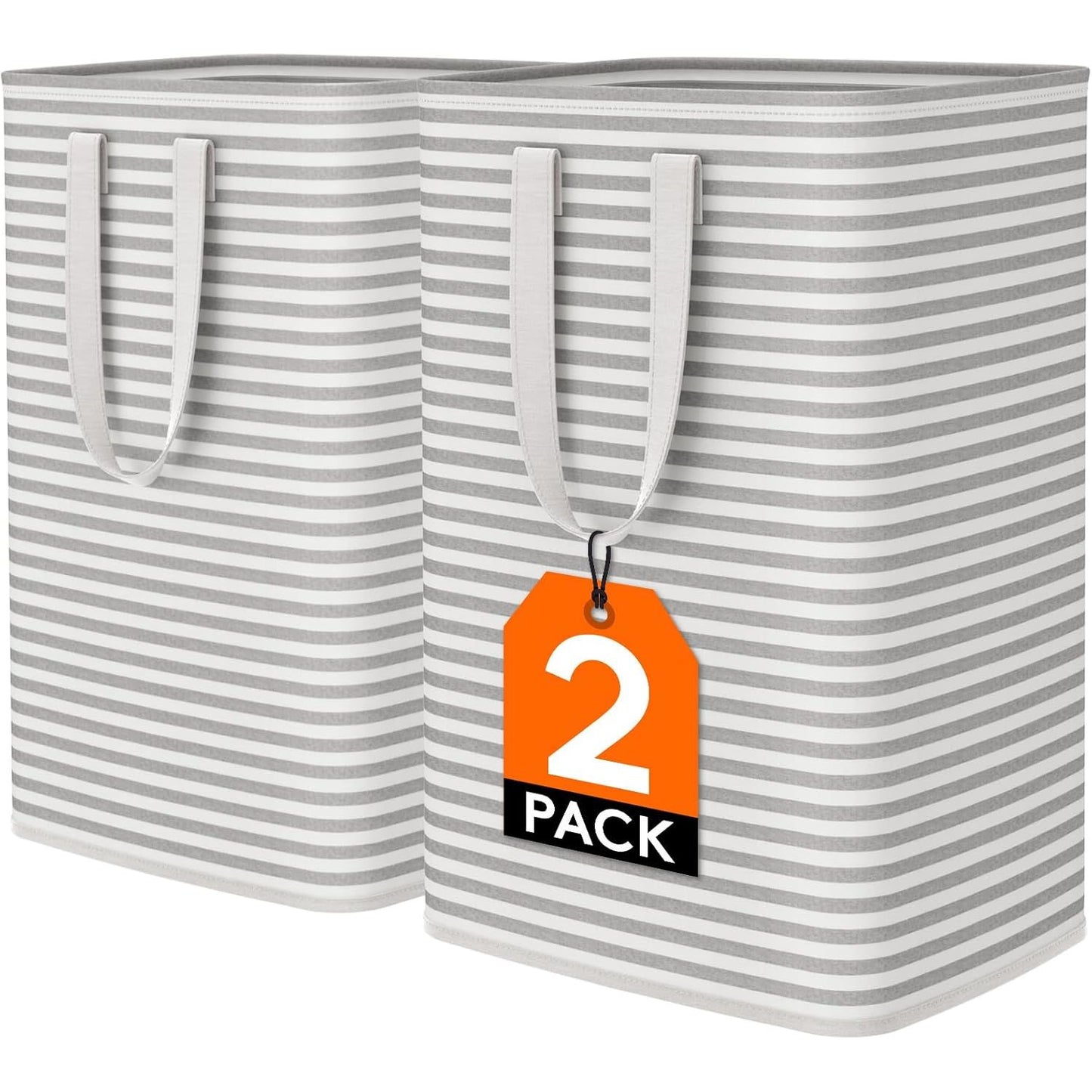 Lifewit 2 Pack Laundry Hamper Large Collapsible Laundry Baskets
